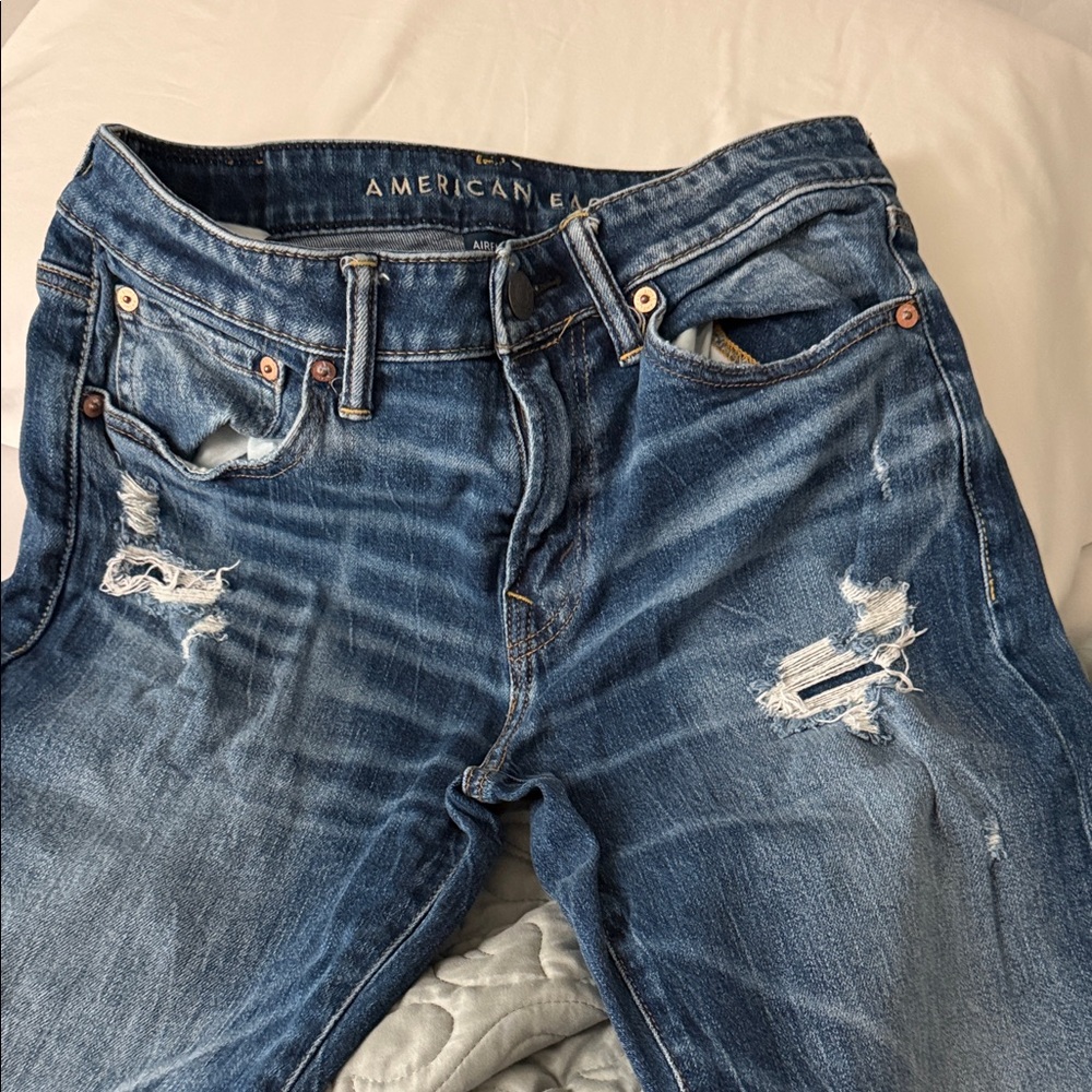 American Eagle Outfitters Blue Skinny Jeans
